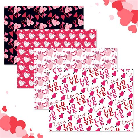valentines wrapping paper card factory